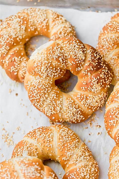 Simit Tureckie Bajgle Moje Wypieki Ciambelle Brioche