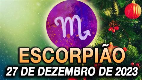 Escorpi O De Dezembro