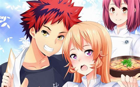 Download Shokugeki No Soma Hisako Arato Sōma Yukihira Erina Nakiri