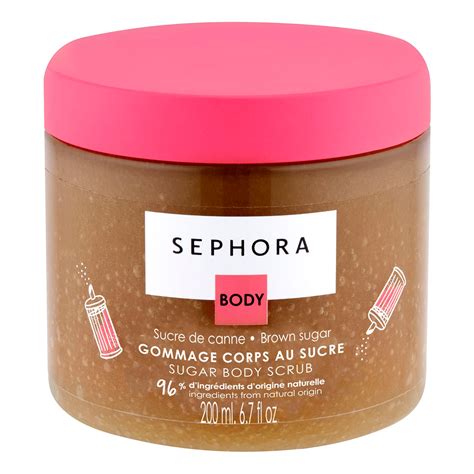 Esfoliante Corporal Com Açúcar Mascavo Esfoliante Suave Sephora