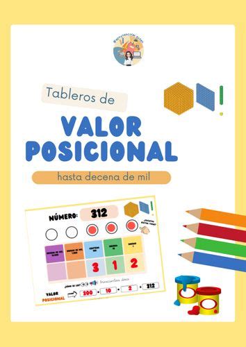 Tableros De Valor Posicional Material De La Siguiente Asignatura Matemáticas