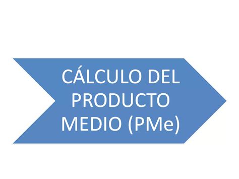 Tabla De Pme Y Pmg Tema 4 PPT