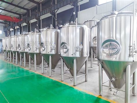 Craft Beer Fermenting Equipment 500l 800l 1000l 2000l 3000l 4000l 5000l