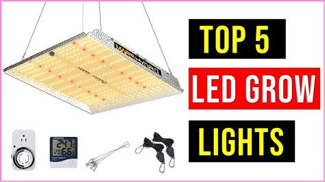 Top 5 Best Led Grow Lights 2022 Best Led Grow Lights Led Grow Lights Reviews Youtube