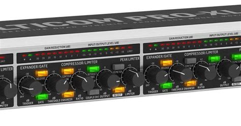 Behringer Multicom Pro Xl Mdx V Channel Mdx V B H