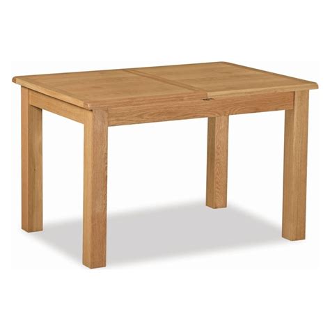 Salisbury Lite Oak 120cm 165cm Extending Dining Table Martins Furniture