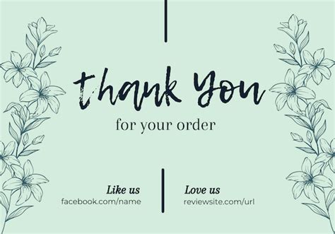 37 Thank You For Your Order Messages Templates And Images