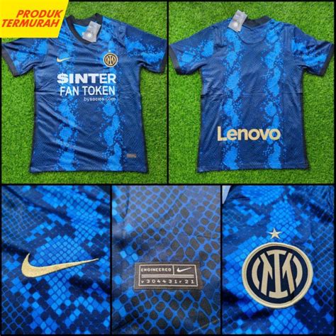 Jual Jersey INTER MILAN Home FAN TOKEN 2021 2022 Grade Ori Official