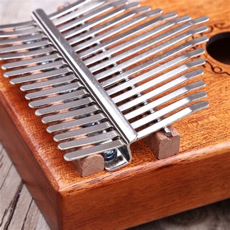 Keys Kalimba African Solid Thumb Finger Piano Keys Solid Wood