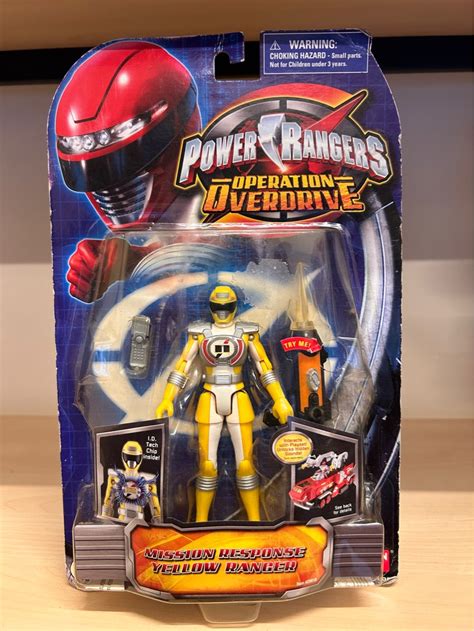 Power Rangers Operation Overdrive Mission Response Yellow Ranger ...