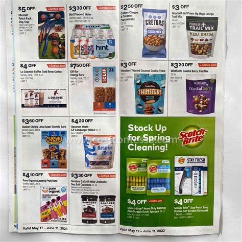 Costco Warehouse Coupon Book May June