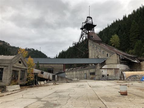 Abandoned Mining Facility North Idaho Rabandoned