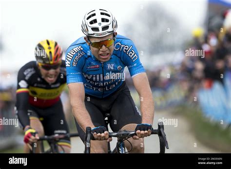 Belgian Oliver Naesen Of Ag R La Mondiale And Belgian Wout Van Aert Of