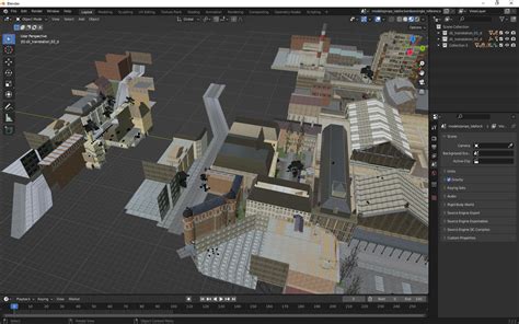 Tried to stitch HL2 maps together in blender but the maps dont align. I ...