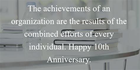 10th Anniversary Wishes For Company Online Australia | www ...