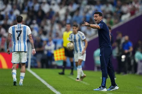 La Decisión Que Tomó Scaloni Con Los Jugadores De La Selección Argentina Tras El Pase A La Final