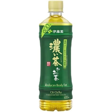 伊藤園 お～いお茶 濃い茶 600ml×24本×1ケース 24本 ミニストップオンライン【ミニストップ公式通販】