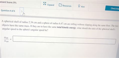 Solved Ment Score 096 Expand Resources Hint Check Ans Chegg