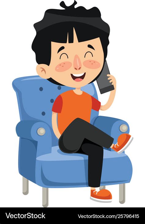 Talking On The Phone Clipart