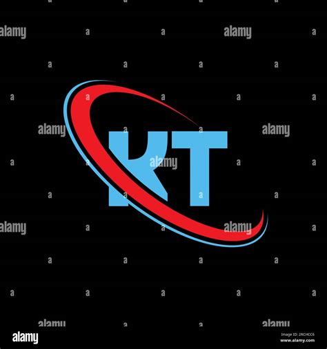 Logotipo De Kt Letra Kt Dise O De Logotipo De Letra Kt Iniciales Kt