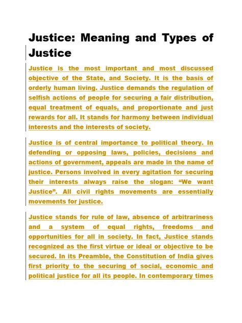 Readings On Justice | PDF | Justice | Crime & Violence