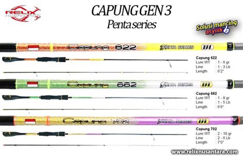 Jual Rod Joran Pancing Relix Nusantara Capung Ul Gen