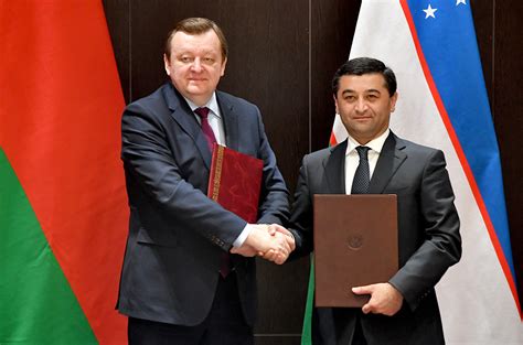 Minister Of Foreign Affairs Of Belarus S Aleinik Meets The Foreign