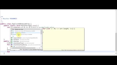 Removing Duplicate Value From Array In Java Youtube