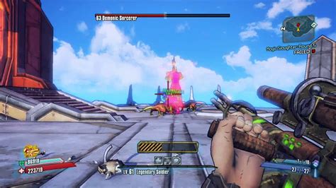 Borderlands 2 Handsome Sorcerer Weapon Combination Part 2 2 Legendary