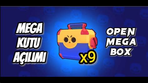 Brawl Stars Mega Kutu A L M Yenii S Per Karakterler Mega Box