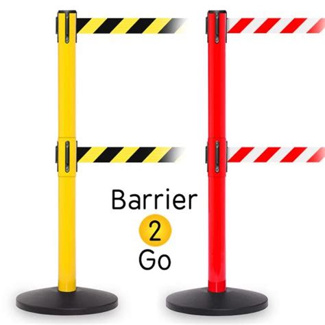 Wall Mounted Retractable Barrier 23m 3m 39m And 46m Barrier 2 Go
