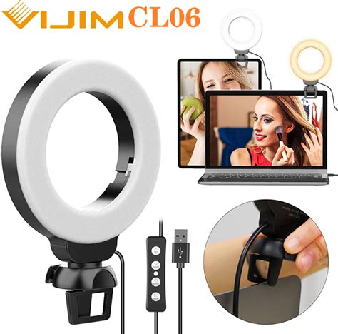 Led Ring VIJIM CL06 Led tròn CL06 Đèn Livestream