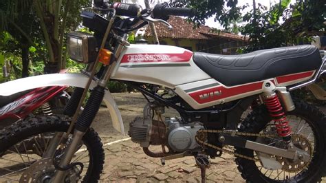 HONDA WIN MODIF TRAIL YouTube