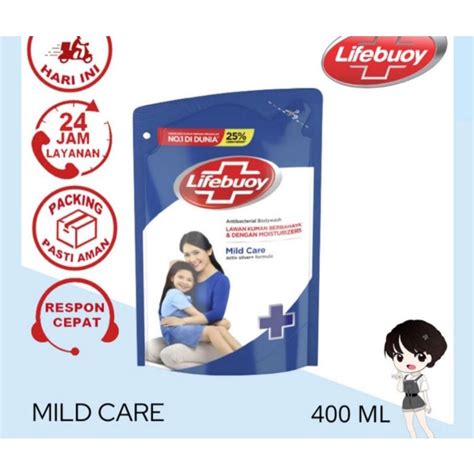 Jual Lifebuoy Cair Lifebuoy Body Wash 400 Ml Shopee Indonesia