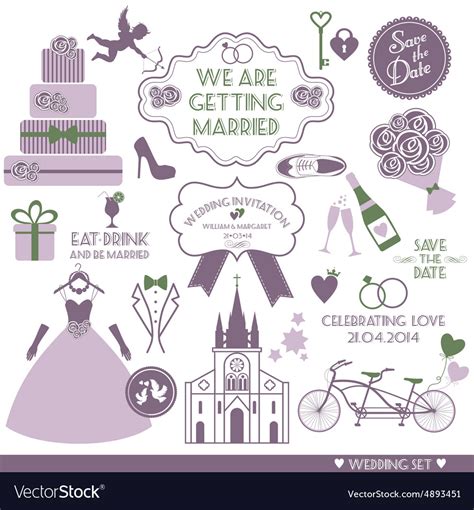 Wedding Royalty Free Vector Image Vectorstock