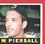 Topps Baseball Card Jim Piersall Cleveland Indians Ebay