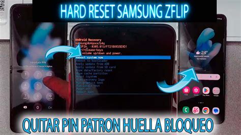 Hard Reset Samsung Zlfip Quitar Pin Patron Bloqueo De Pantalla