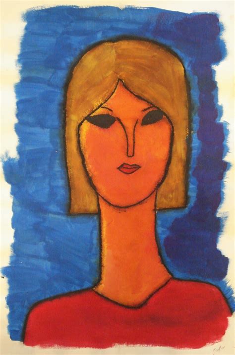 Easy Creative Self Portrait Art Project For Kids Léger Style Artofit