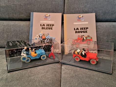 Tintin Ensemble De Voitures La Jeep Bleue Et La Catawiki