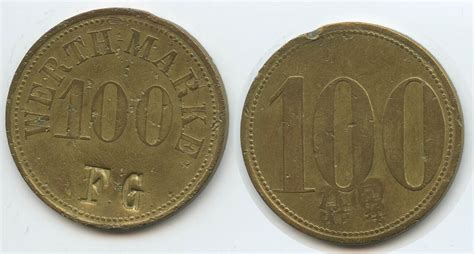 Deutsches Reich Berlin Pfennig Wertmarke Jeton Token Werthmarke