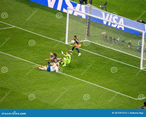 Fifa Womens World Cup 2023 Quarter Final England Vs Colombia Editorial Photo Image Of Goal