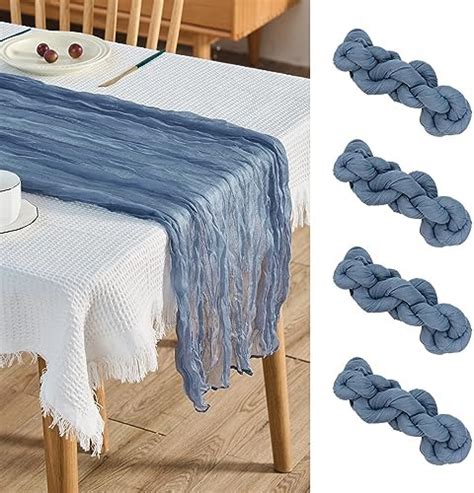 Pack Cheesecloth Table Runner Ft Boho Gauze Cheese Cloth Table