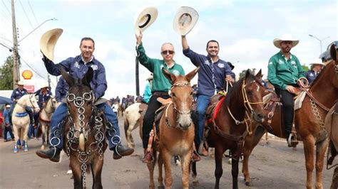 Na Cavalgada De Aragua Na Wanderlei Destaca Apoio Do Governo E A For A