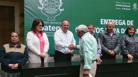 Presidencia Coatepec Gobierno Municipal De Coatepec Beneficia A 33