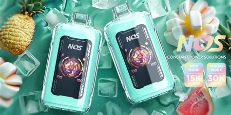 Турбонаддувной Nos Disposable Pod от Vandy Vape