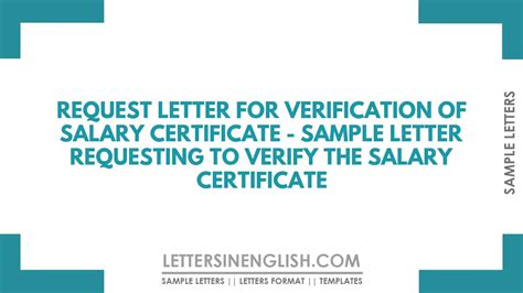 Request Letter For Three Months Salary Slip Sample Letter Requesting