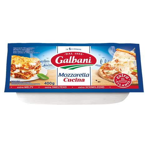 Mozzarella Cucina 400g Galbani Nos Fromages À L italienne Galbani