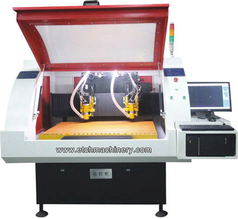 Two Spindle Pcb Cnc Drilling And Routing Machine Cnc Drilling Pcb