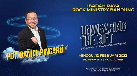 Ibadah Raya Rock Ministry Bandung Pdt Daniel Pingardi Februari