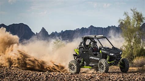 Single Seat UTV Action: Polaris RZR RS1 And Polaris ACE 150 - Wild ATV